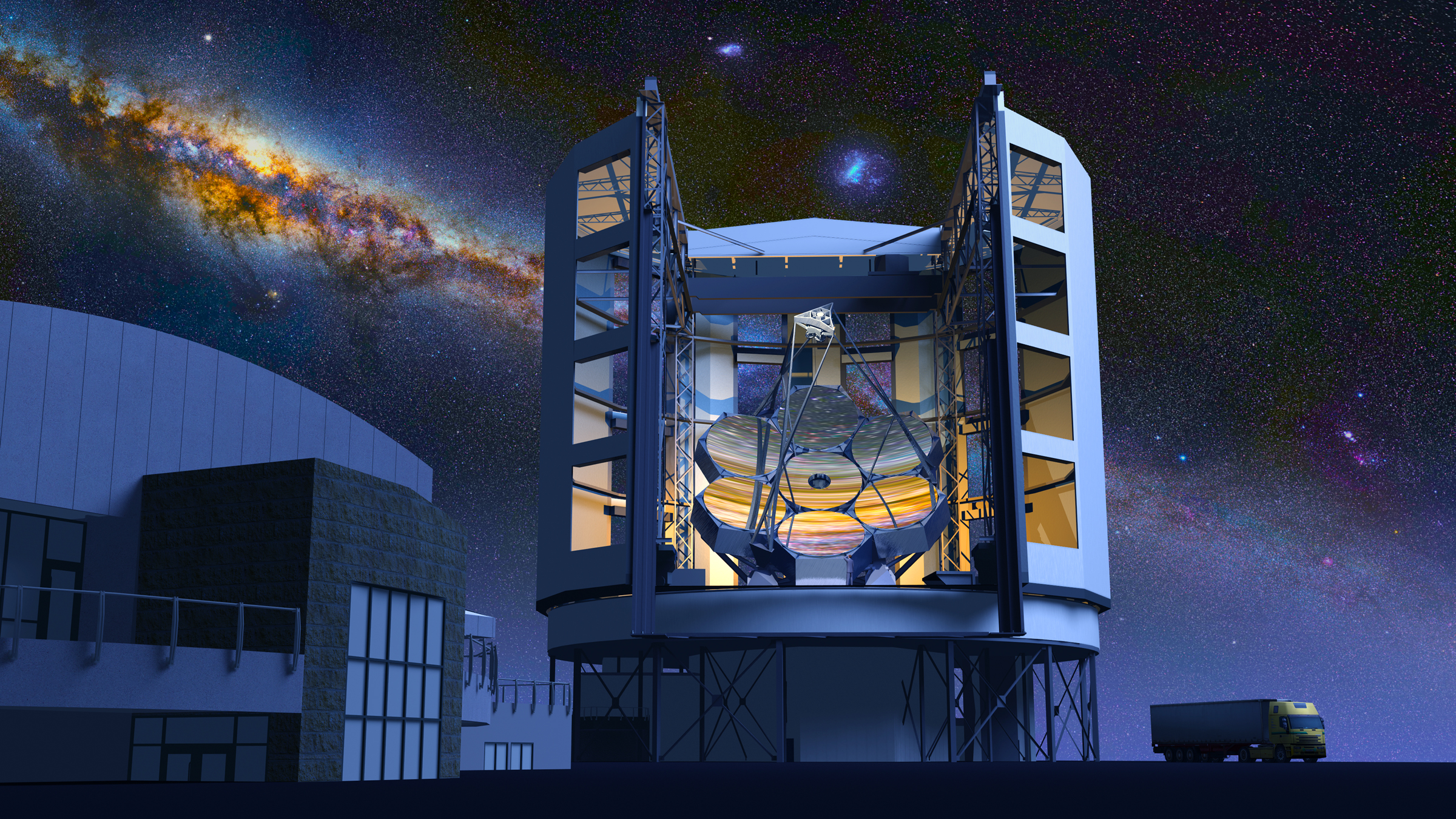kinh vien vong Giant Magellan Telescope vegageospatial